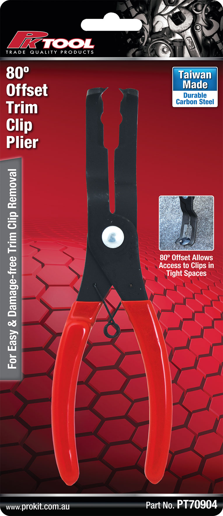 80º Offset Trim Clip Plier