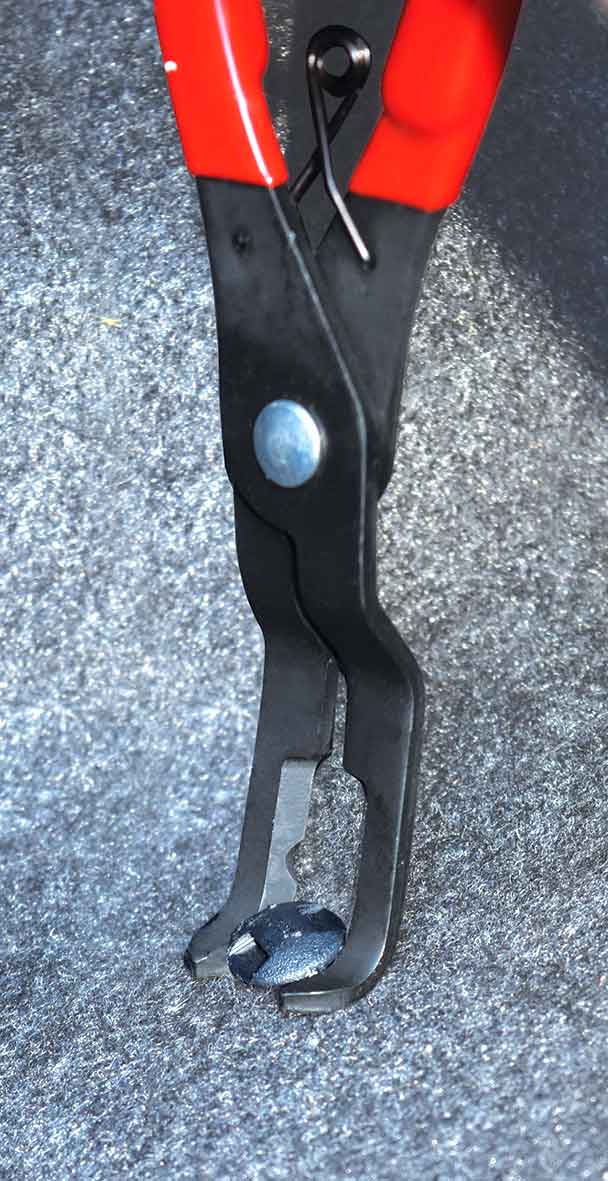 80º Offset Trim Clip Plier