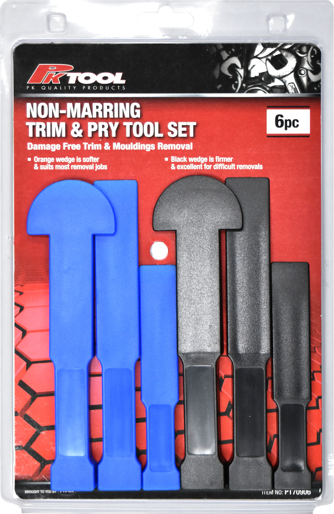 NO LONGER AVAILABLE 6pc NON-MARRING TRIM & PRY TOOL SET