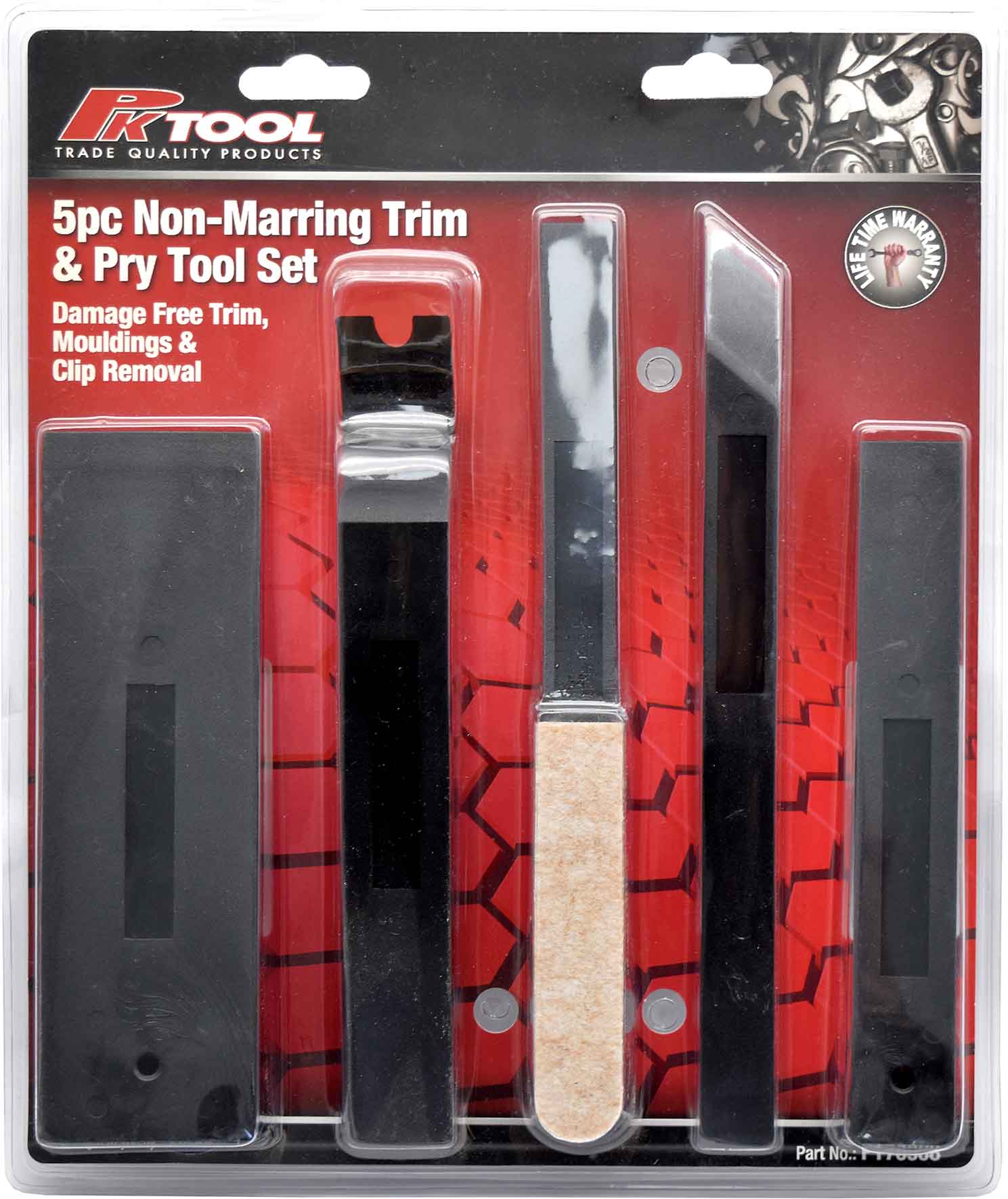 5pc Non-Marring Trim & Pry Tool Set