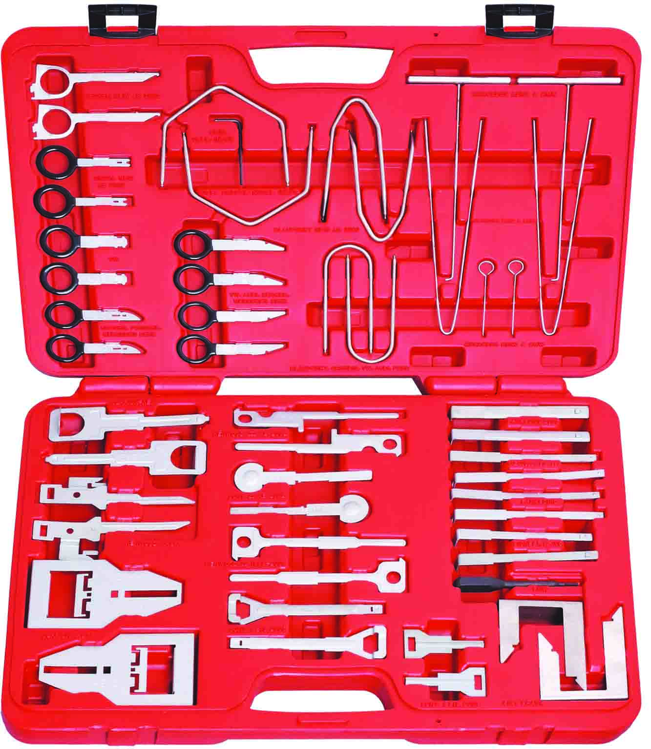 52pc Radio & In-Car Entertainment Unit Removal Tool Set