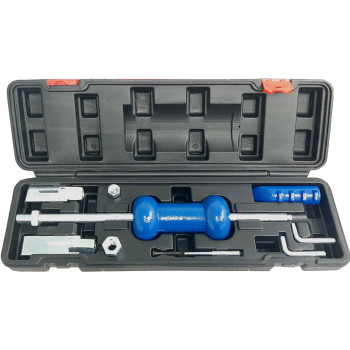 9pc Low Impact Dent & Seal Slide Hammer & Puller Set