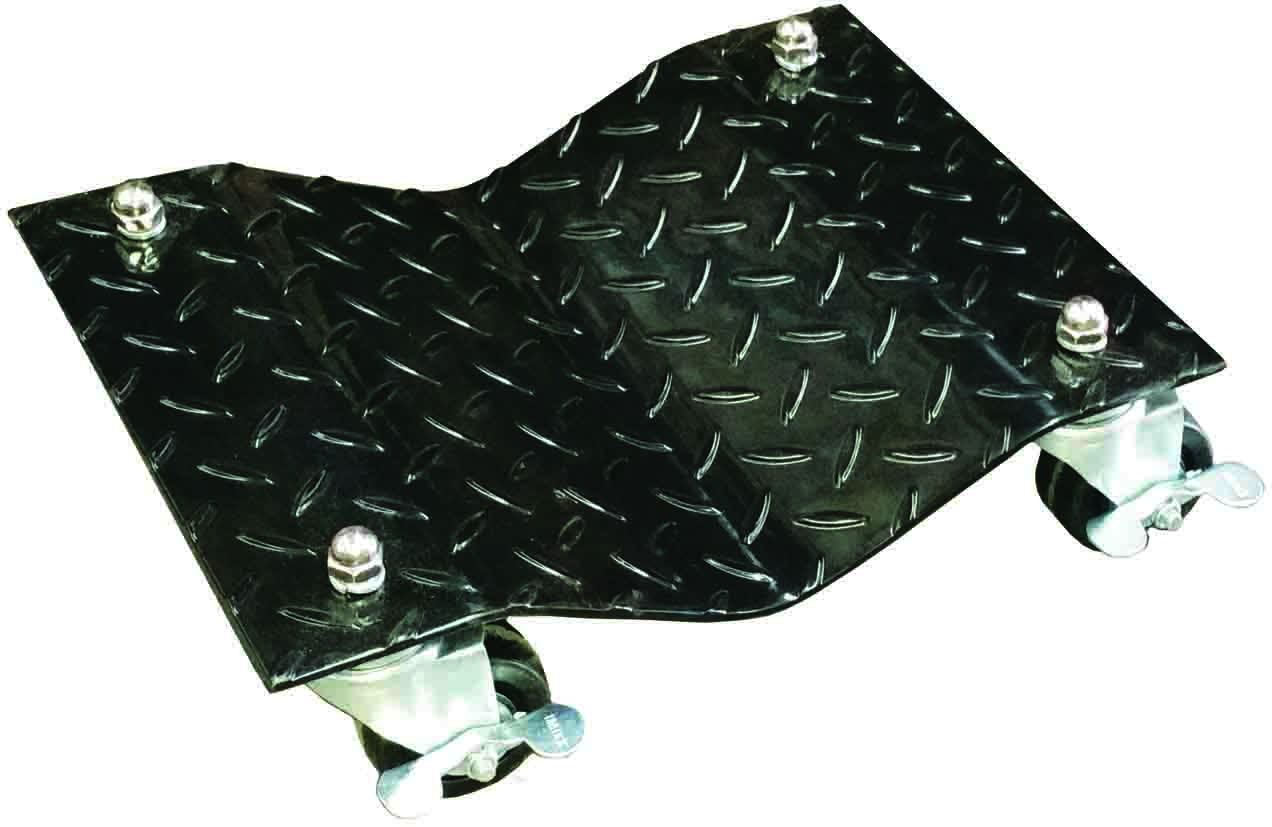 2pc CHEQUER PLATE CRADLE SET