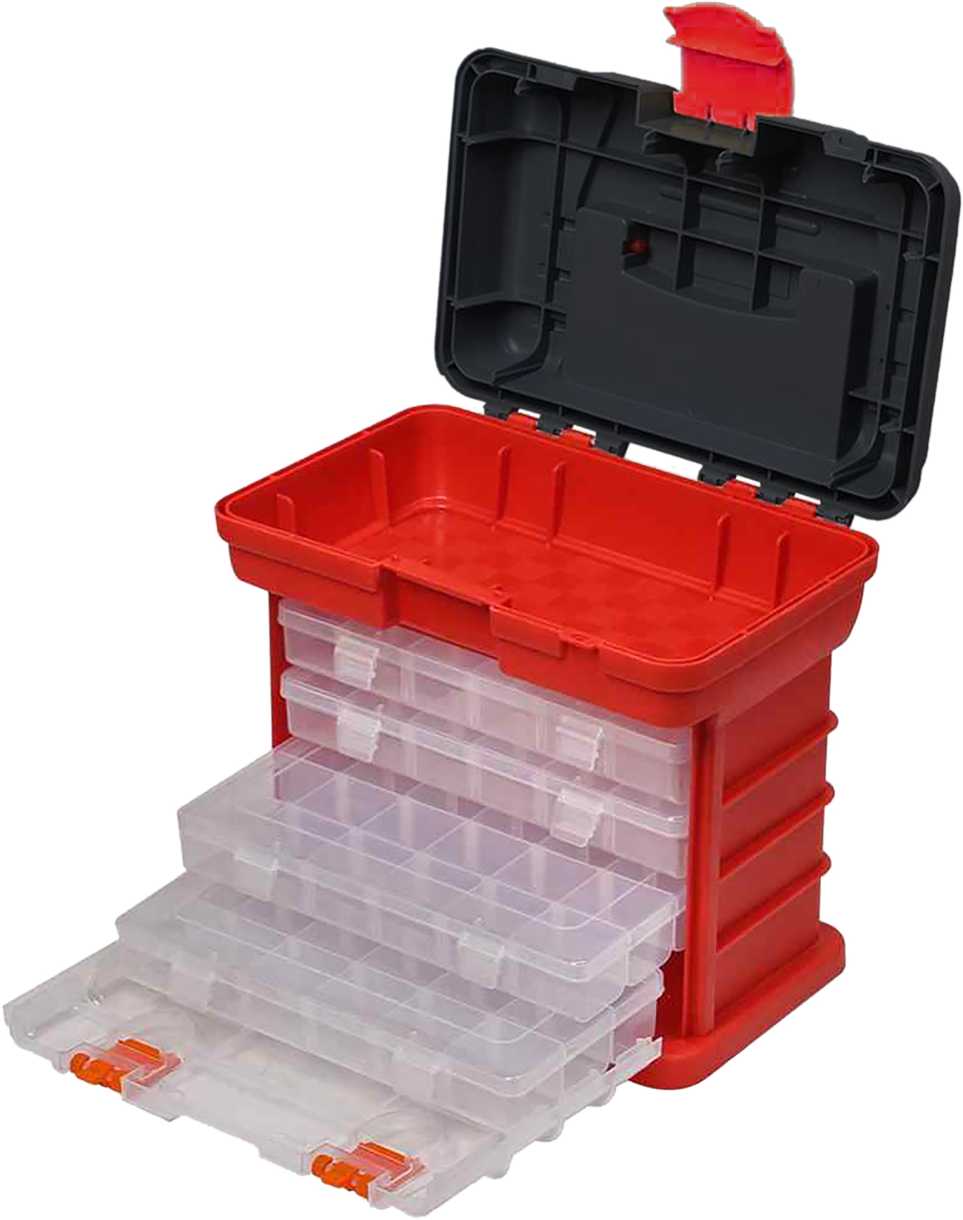 97 Compartment, Four Drawer Organiser Case