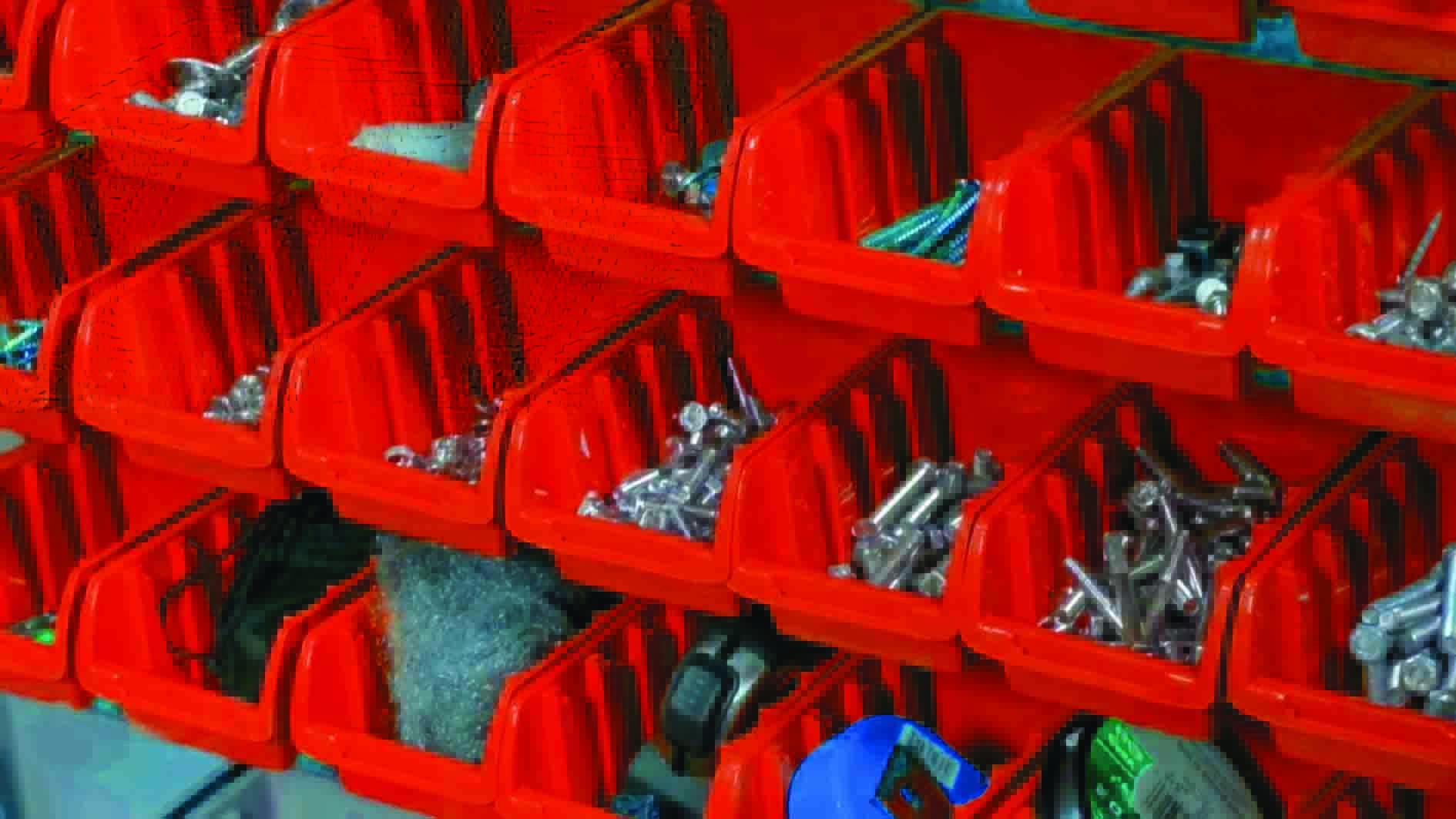 47 Bin Storage Rack Set