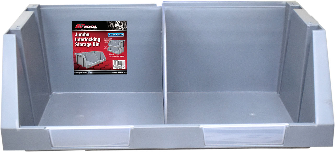 Jumbo Interlocking Storage Bin