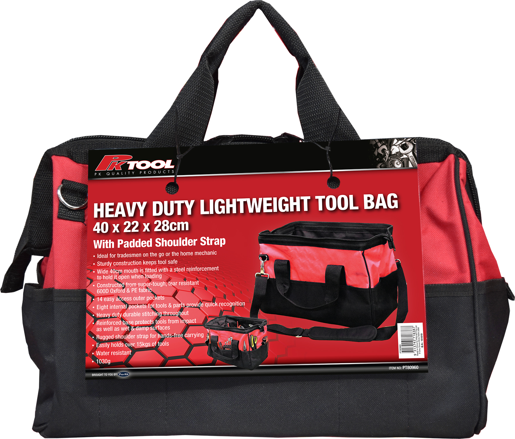 HEAVY DUTY LIGHTWEIGHT  TOOL BAG