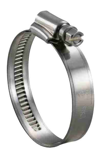10pc 12mm Wide Stainless Steel Worm Drive 40-60mm Hose Clamp