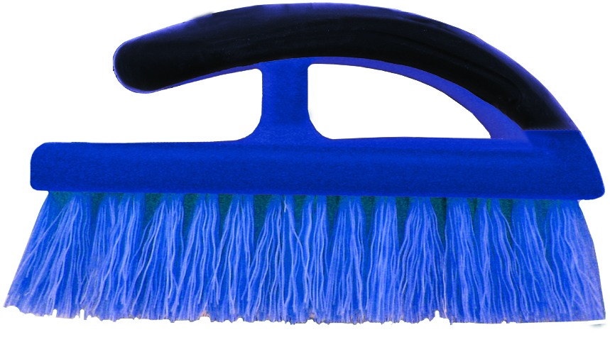 160mm (61/4”) 5 ROW BRUSH NYLON BRISTLES with OVERHEAD HANDLE