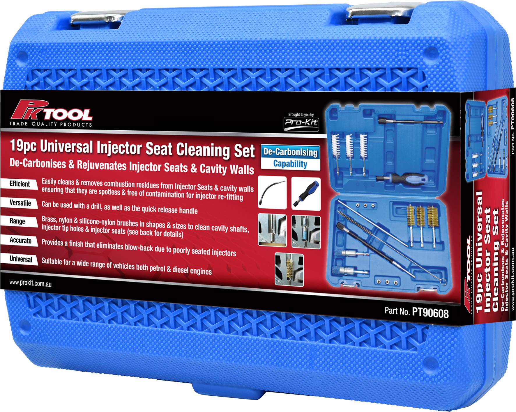 19pc Universal Injector Seat Cleaning Set