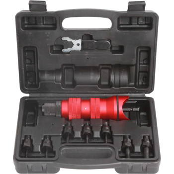 9pc Blind Rivet Nutsert Drill Adaptor Kit
