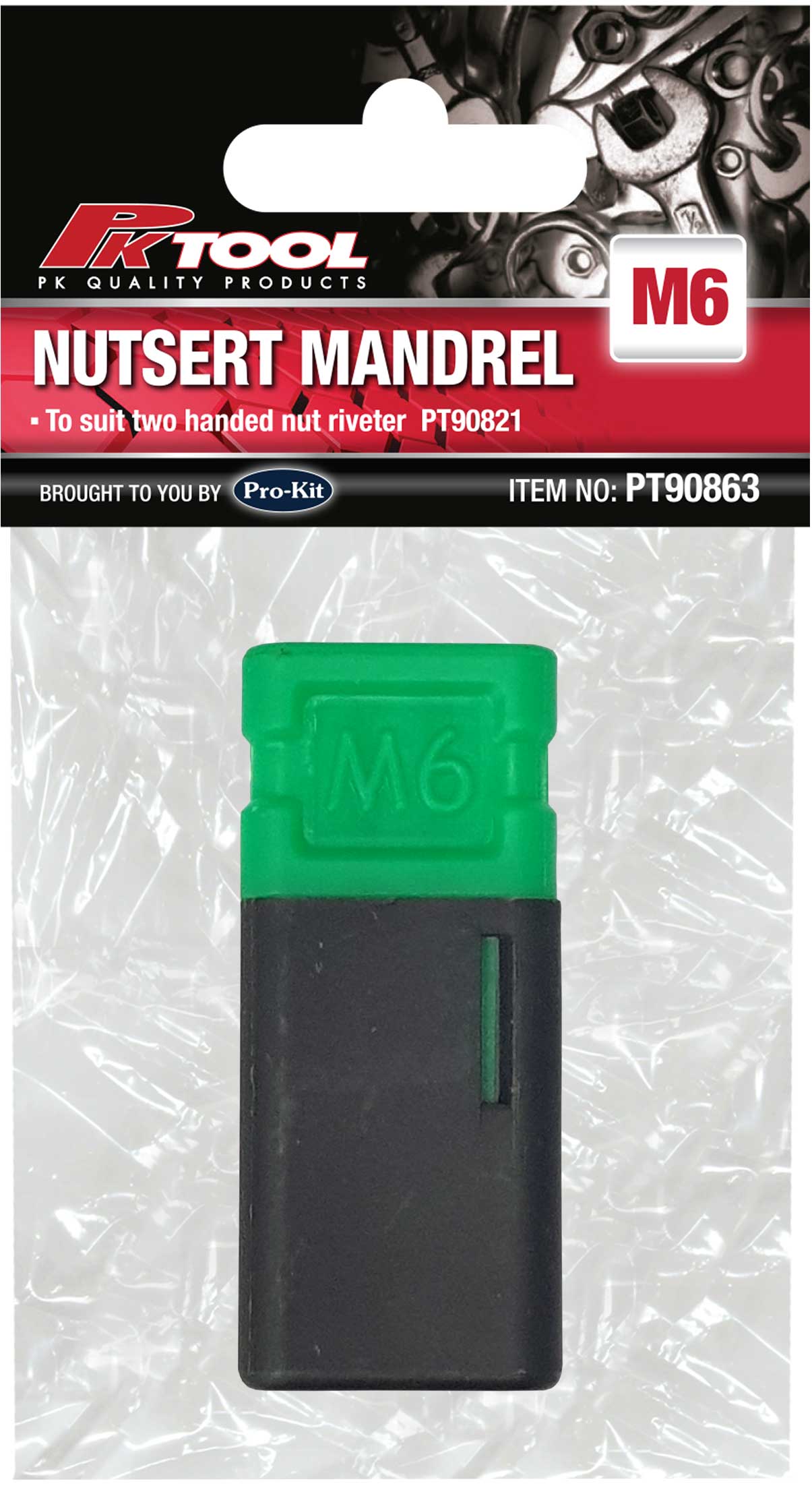 M6 Nutsert Mandrel