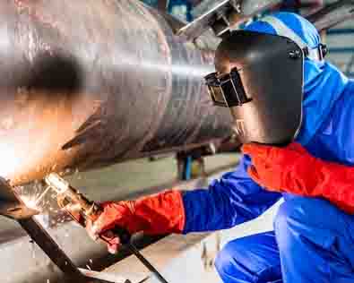 Split Leather Welding Gloves