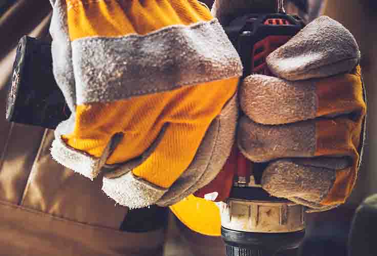 Large Riggers Gloves
