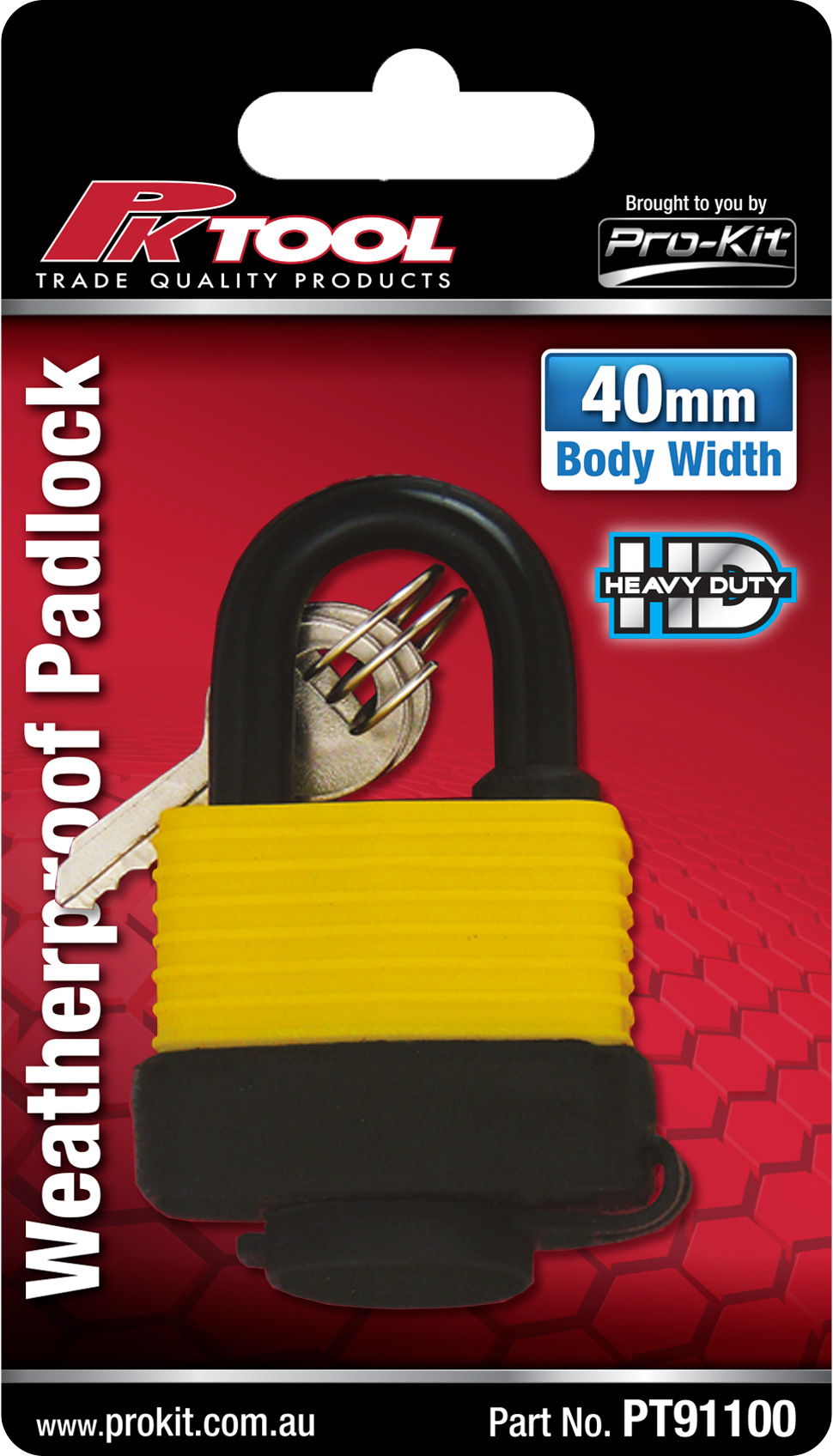 40mm Weatherproof Padlock