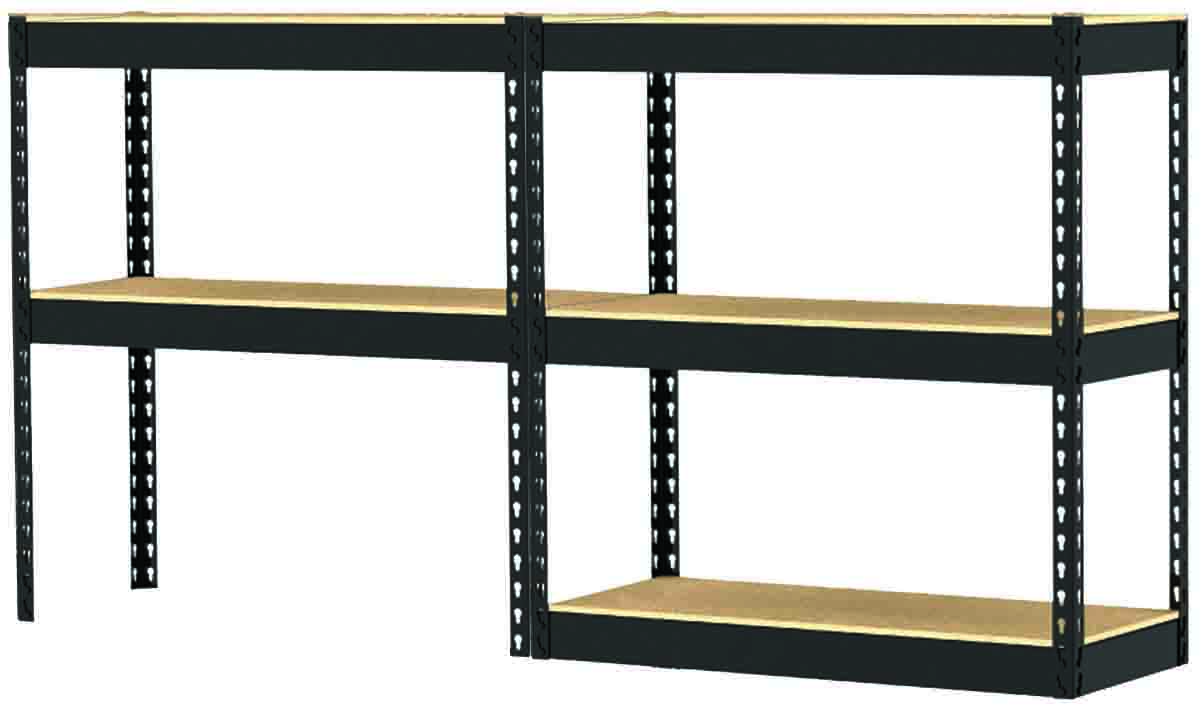 MULTI-PROFILE DESIGN 5 SHELF STORAGE OR WORK BENCH