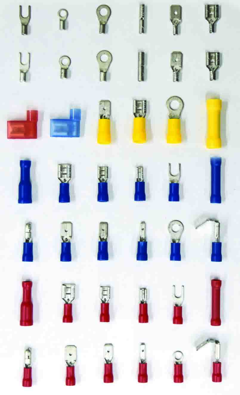 410pc Insulated & Non-Insulated Wire Terminals