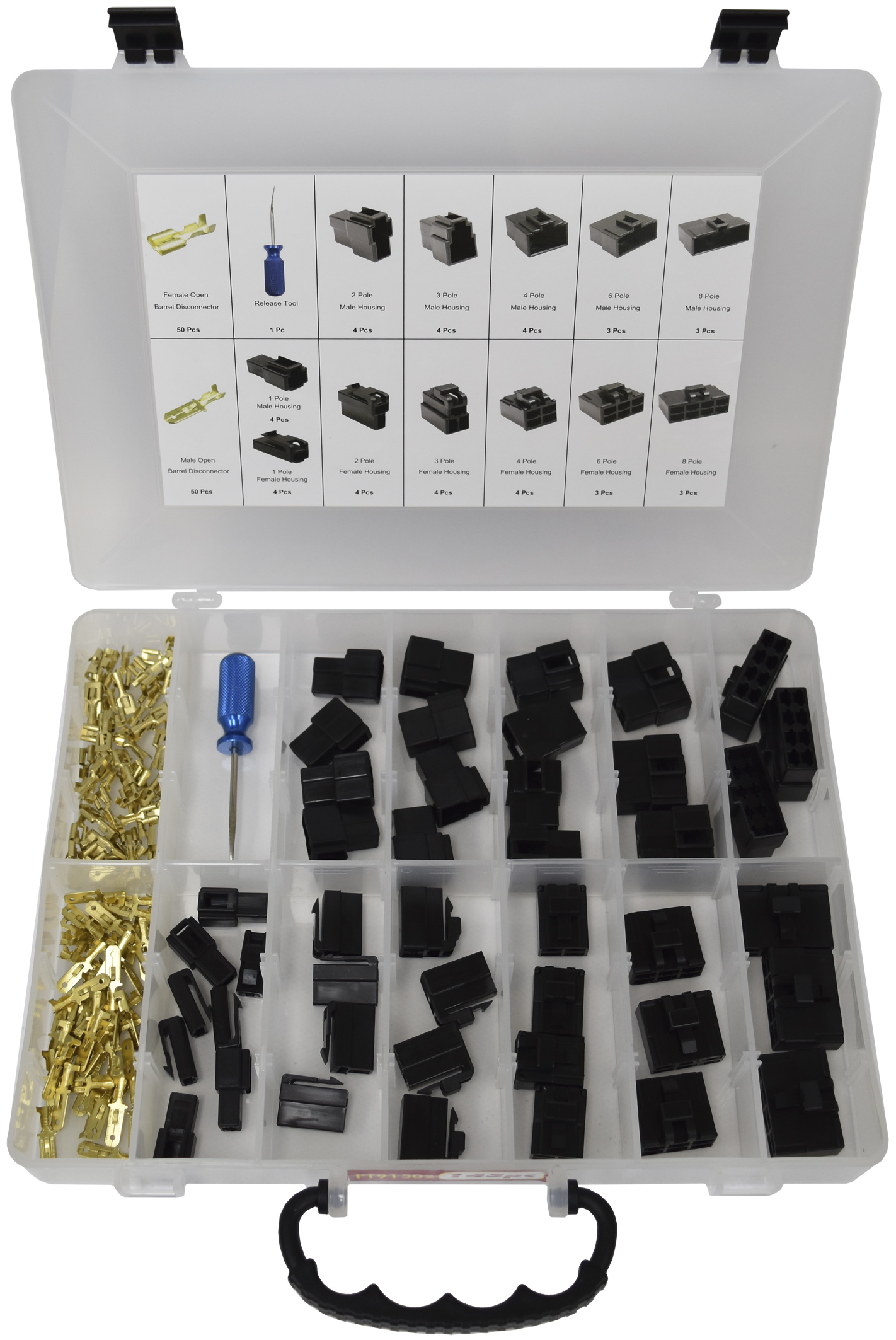 145pc 250 Type Pole Wire Connector with Terminal Tool