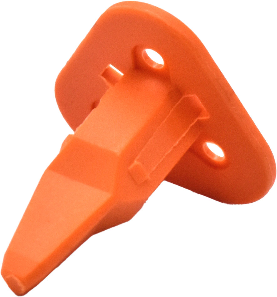 4pc Male Three Cavity Plug  Connector & Wedgelock