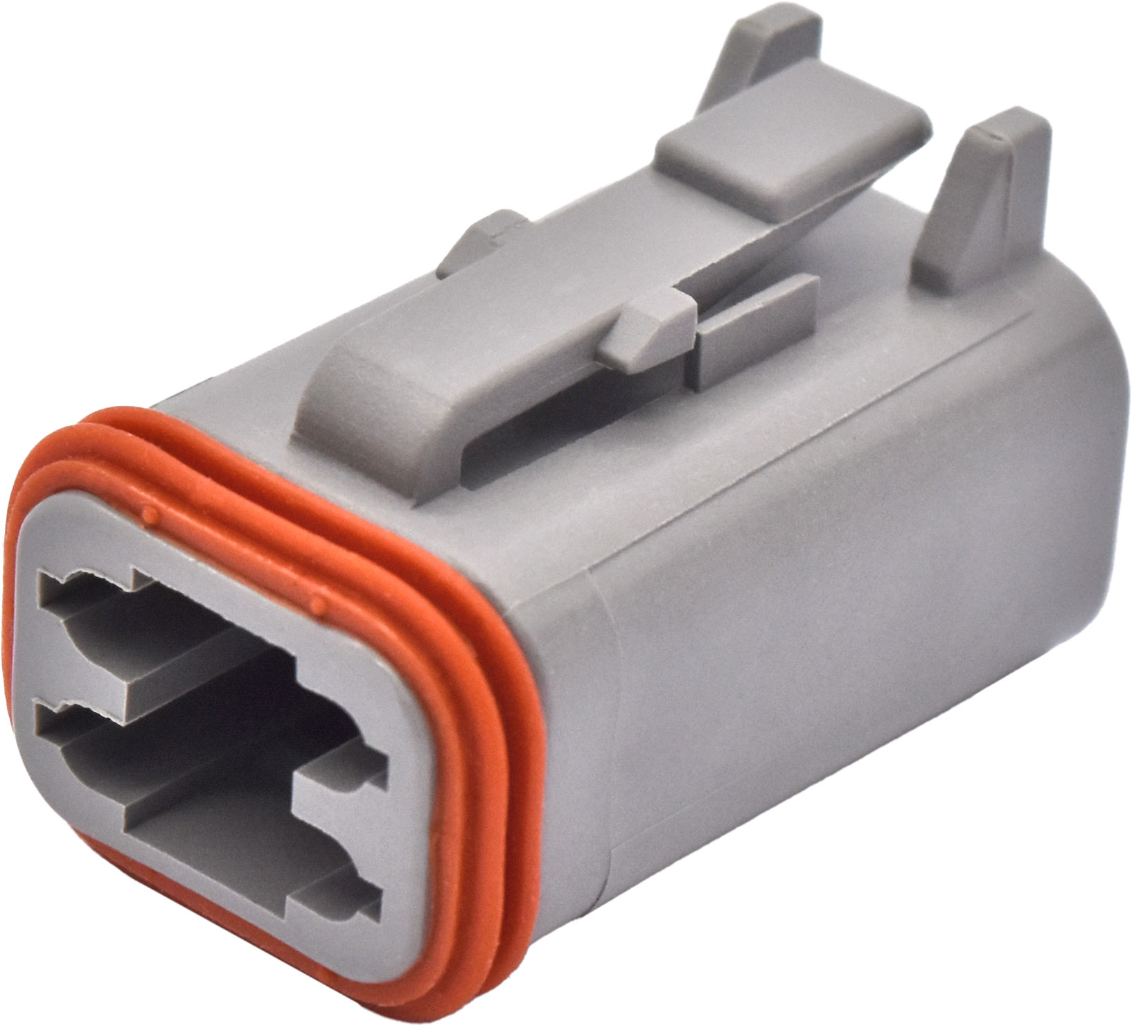 4pc Male Four Cavity Plug  Connector & Wedgelock