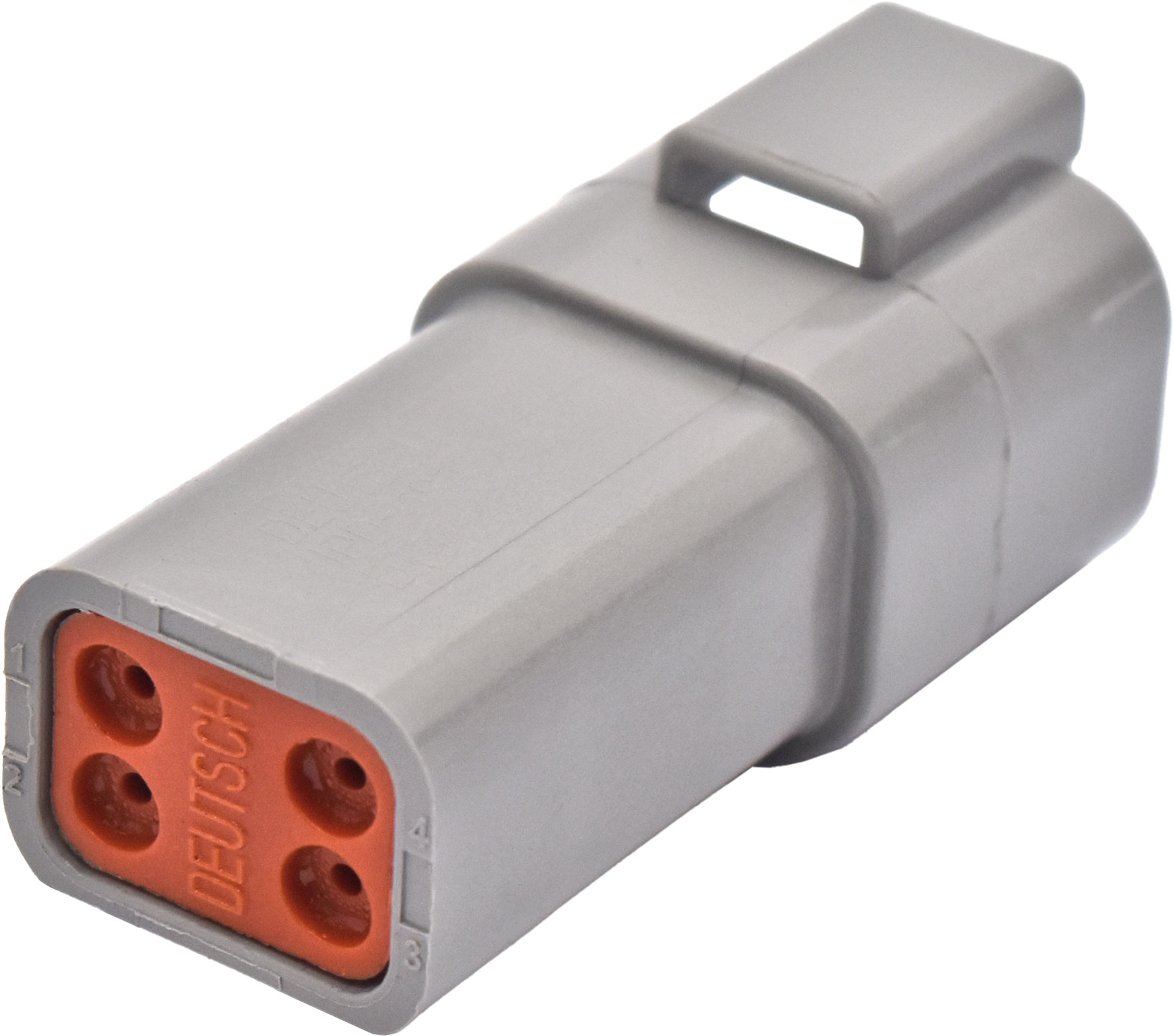 4pc Female Four Cavity  Connector & Wedgelock