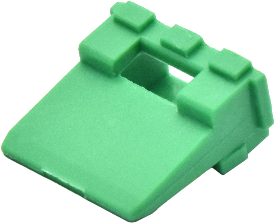 1pc Female Six Cavity  Connector & Wedgelock