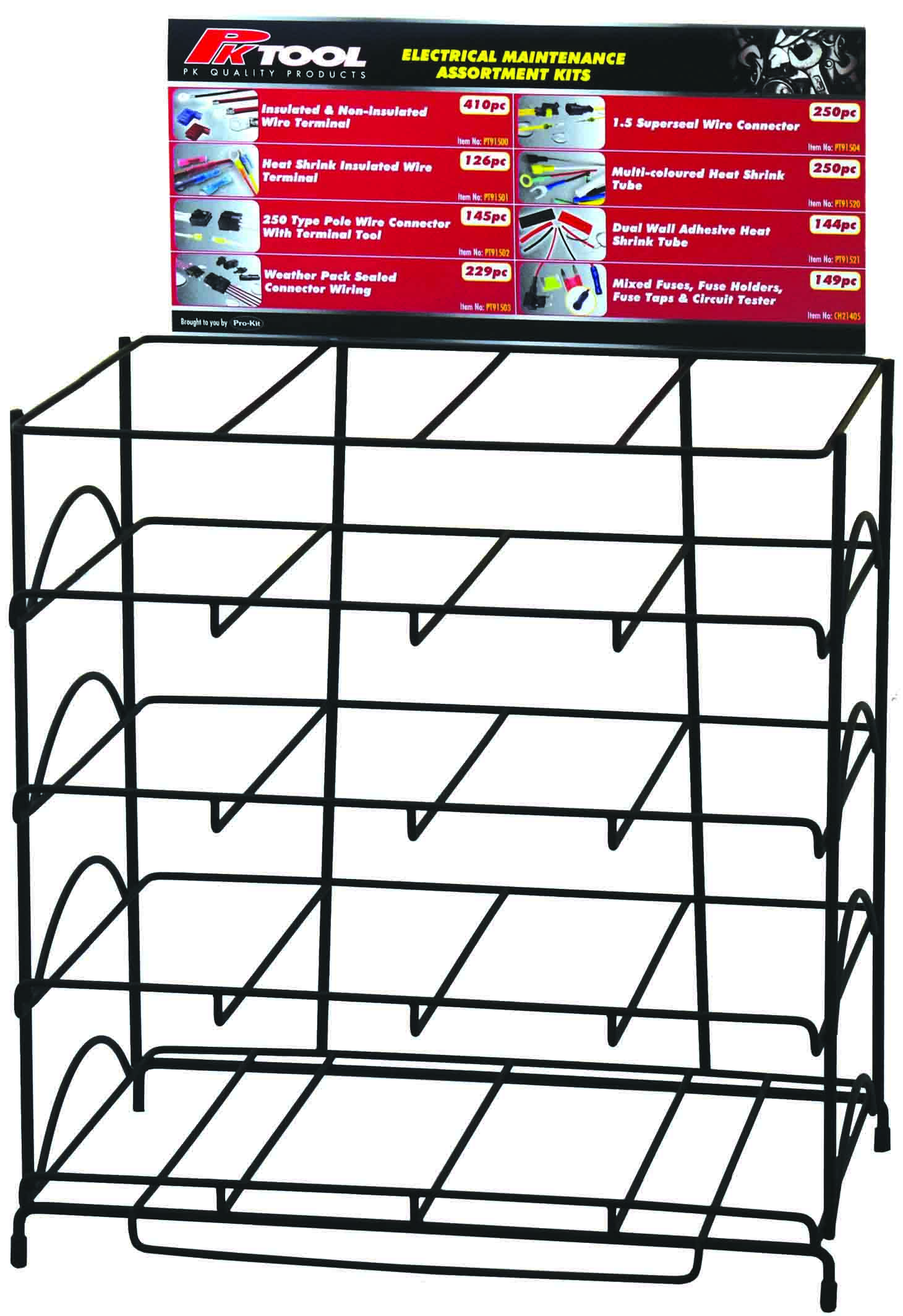 LARGE CASE ASSORTMENT KIT POS MERCHANDISER