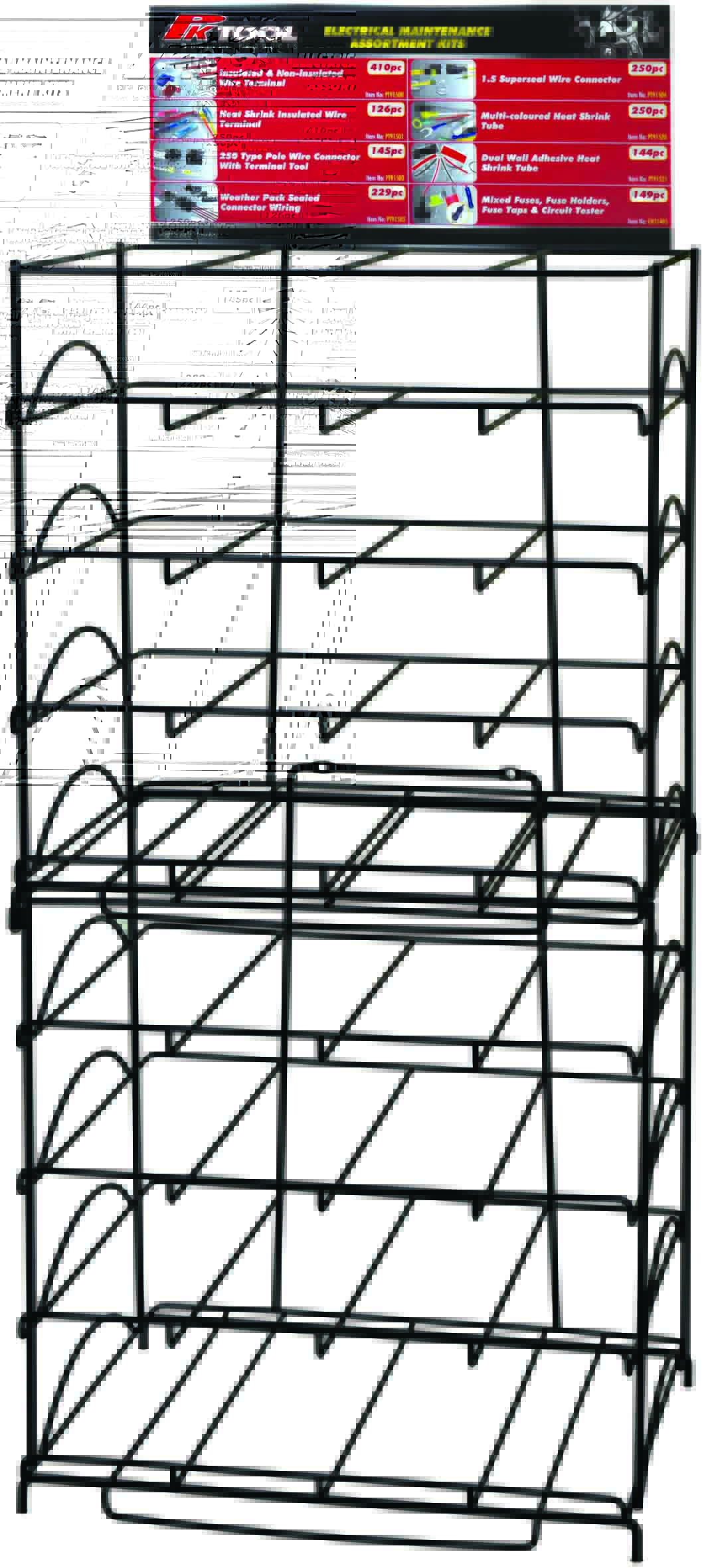 LARGE CASE ASSORTMENT KIT POS MERCHANDISER