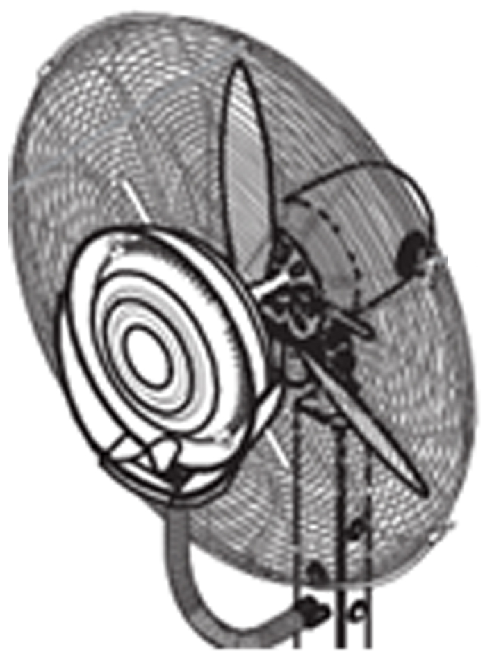 COMMERCIAL WATER MISTING FAN