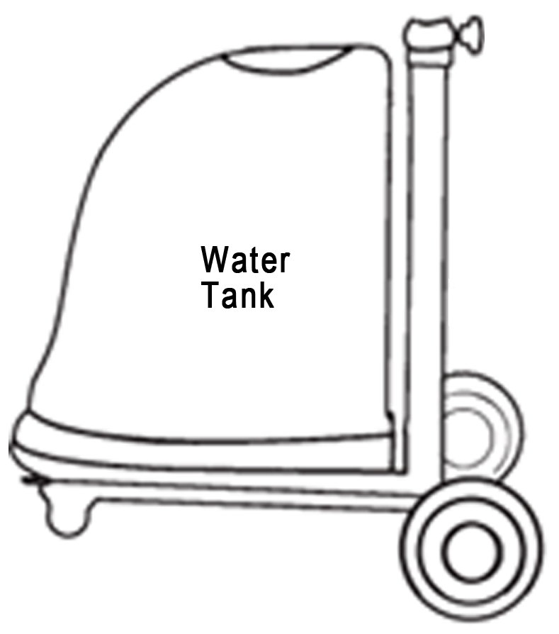 COMMERCIAL WATER MISTING FAN