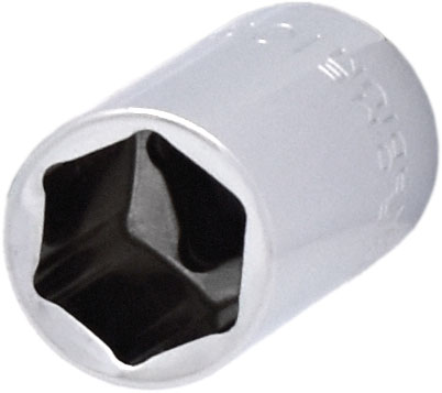 10mm 6PT 1/4” Dr Metric Regular Cr-V Socket