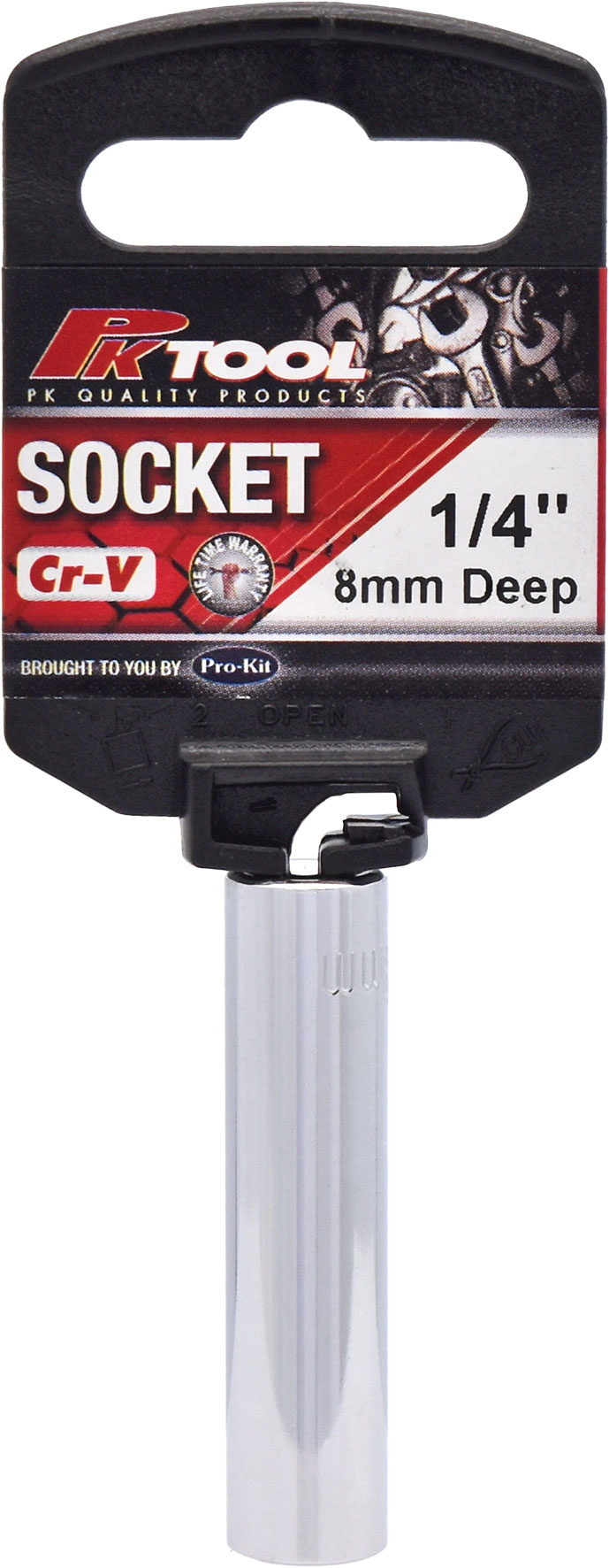 1/4″ Dr 8mm Deep Socket