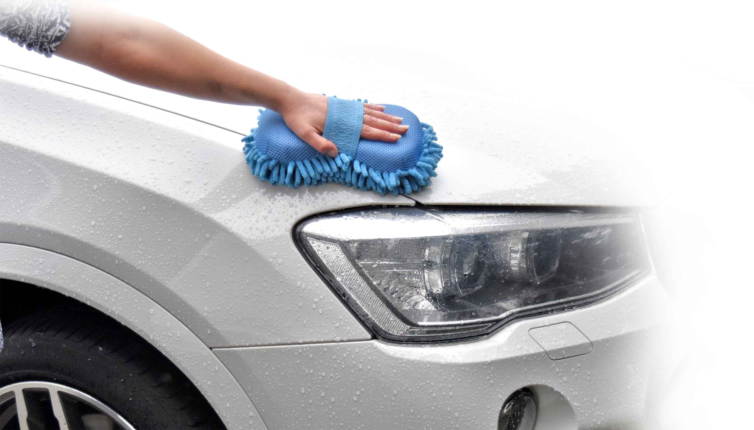 SPONGE – MICROFIBRE FRINGES & CHENILE SCOURING PAD 22x12x5CM