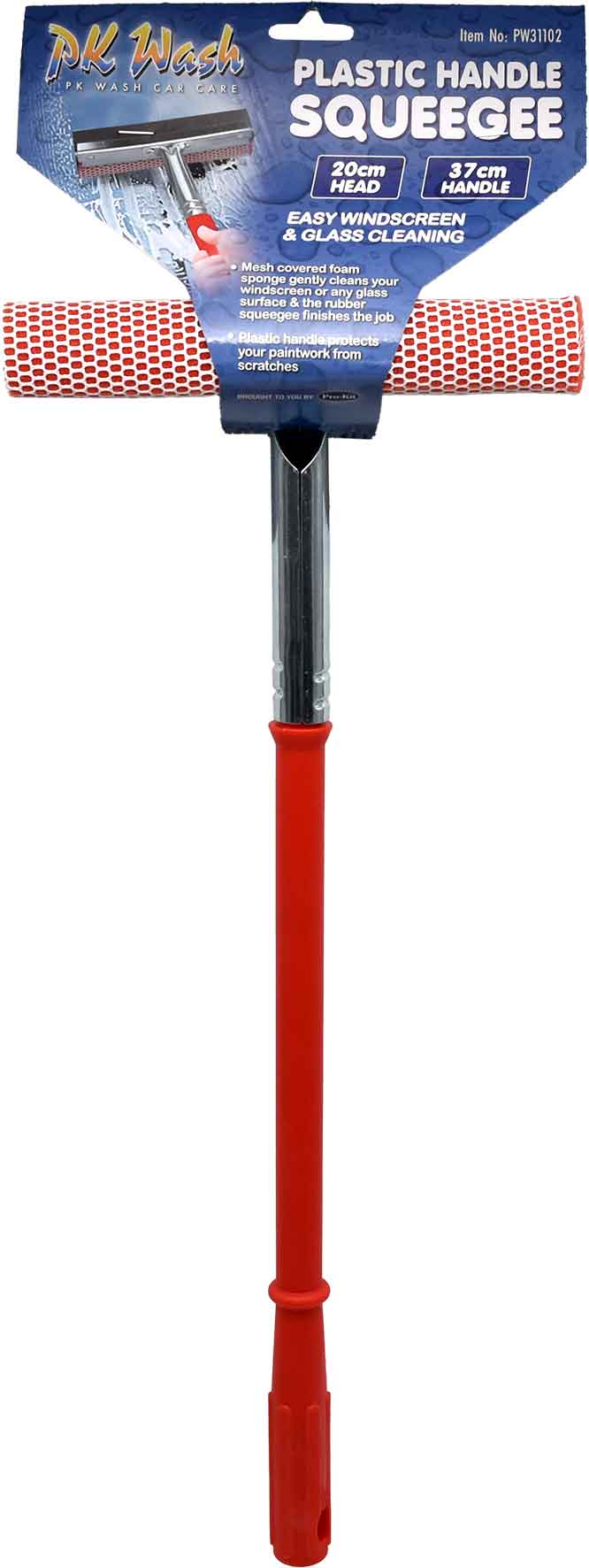 37cm PLASTIC HANDLE SQUEEGEE