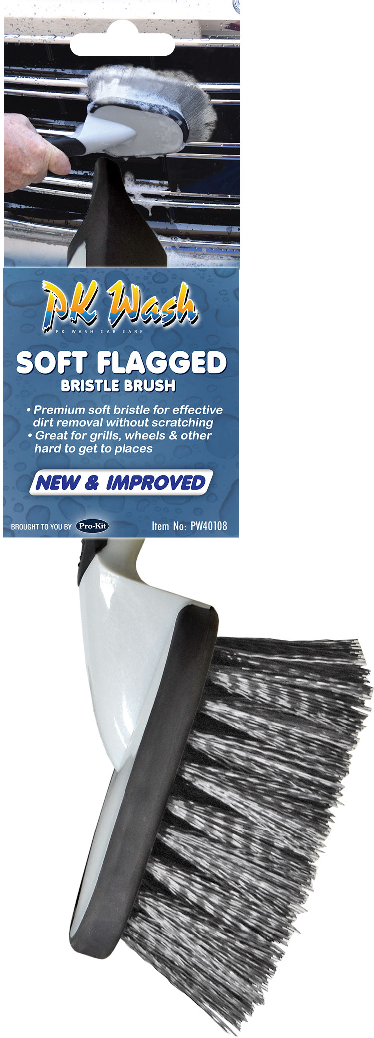 BRUSH – SOFT BRISTLE CLEANING