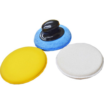 POLISH APPLICATOR with 3 STAGE PADS