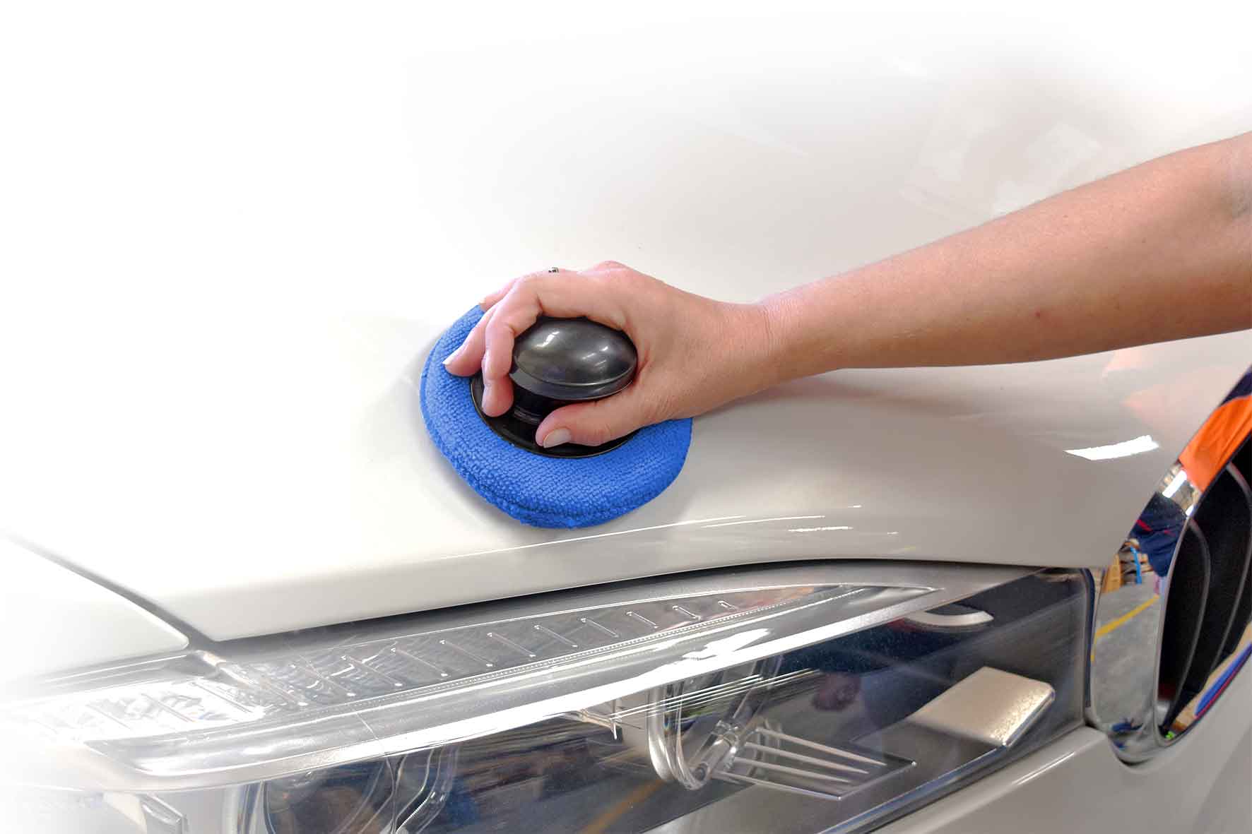 POLISH APPLICATOR with 3 STAGE PADS