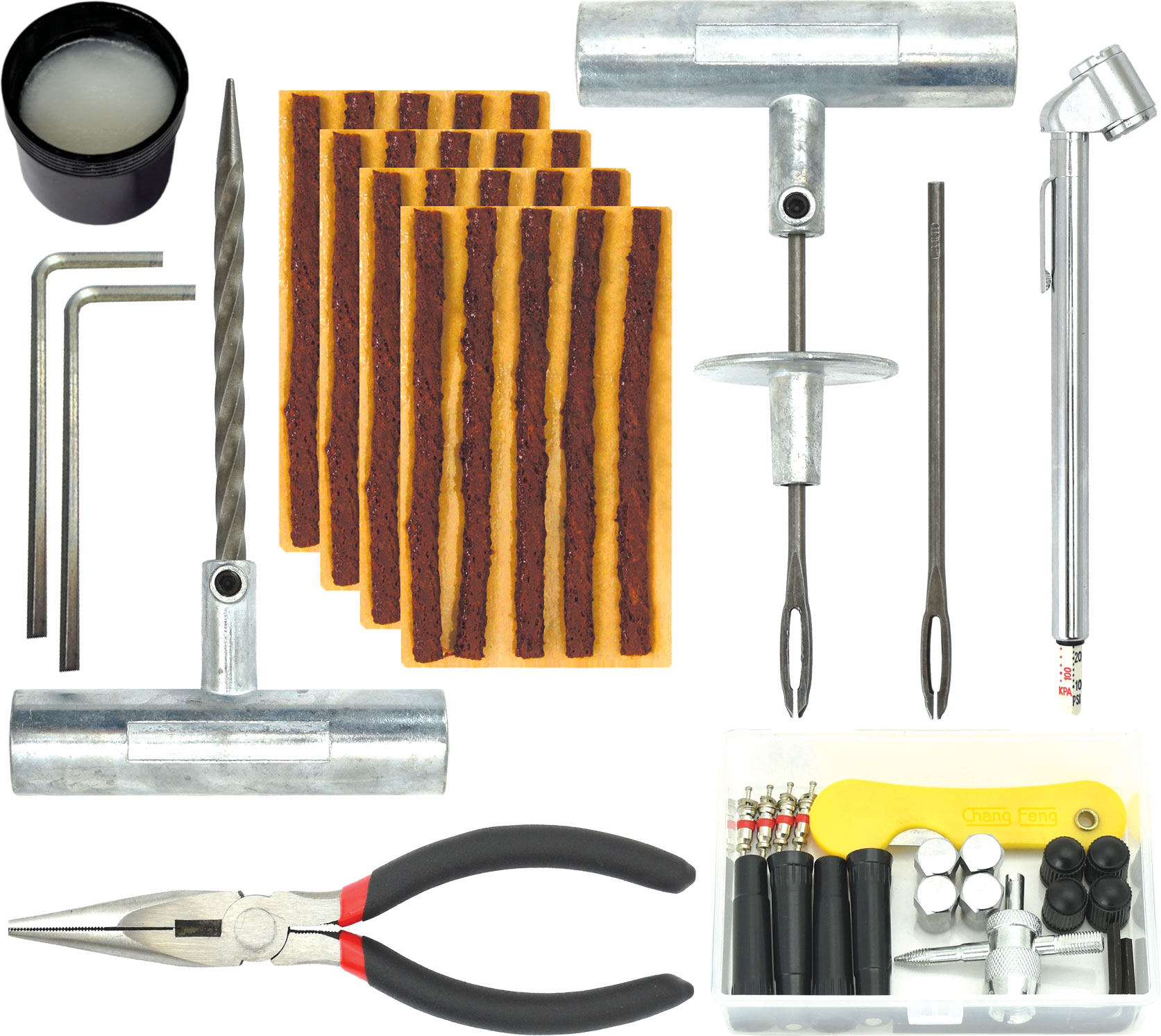 TYRE REPAIR KIT – 46pc HEAVY DUTY