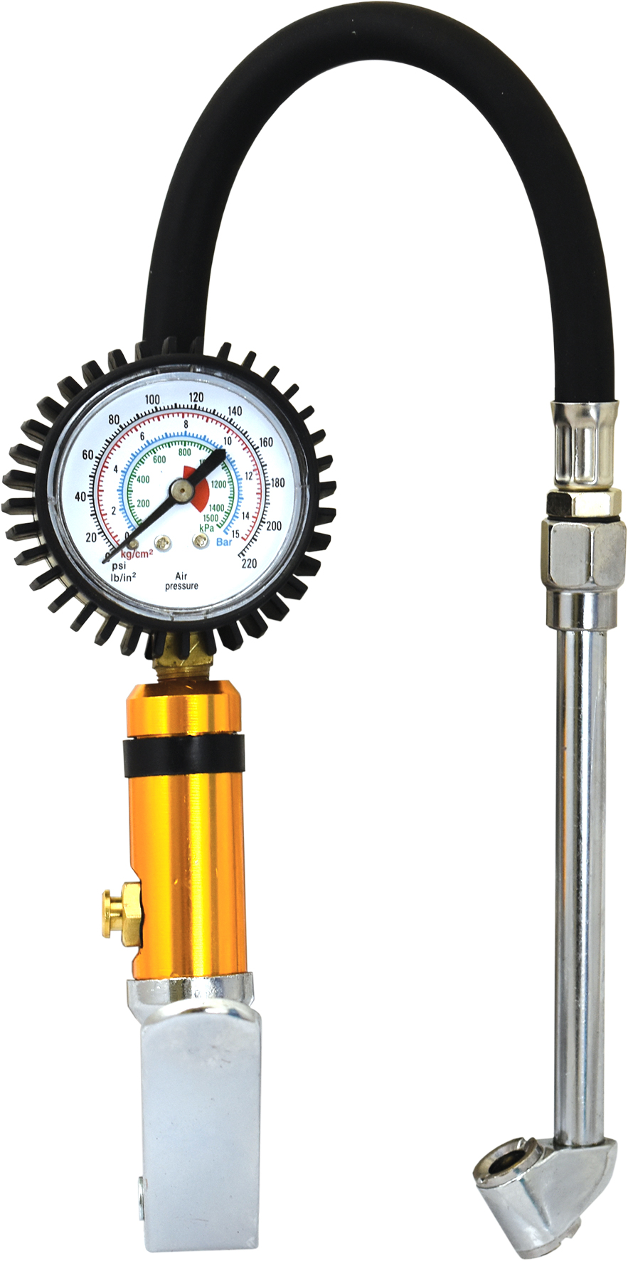 DUAL ANGLE HEAD TYRE INFLATOR