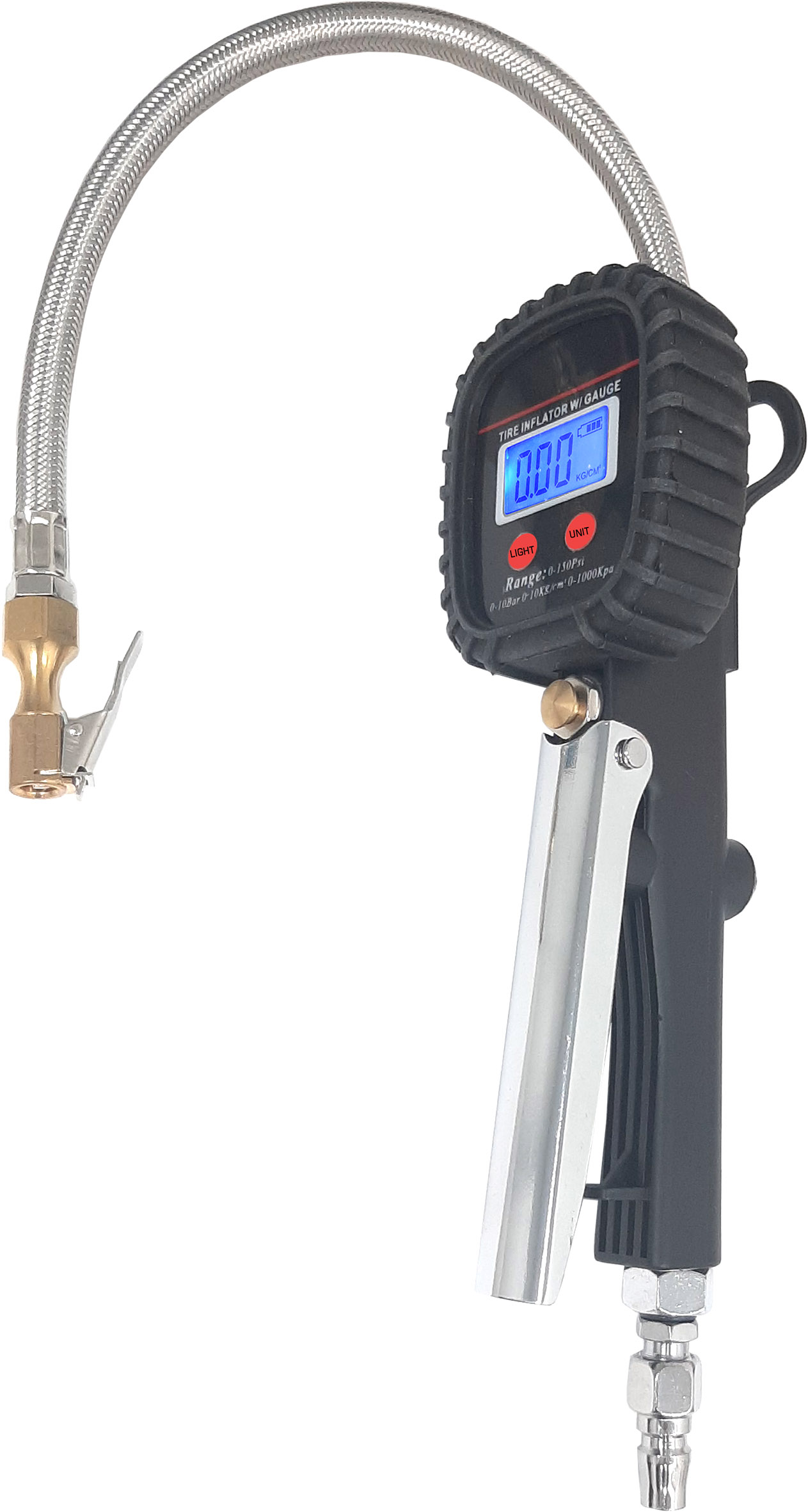 10PC DIGITAL TYRE INFLATOR SET