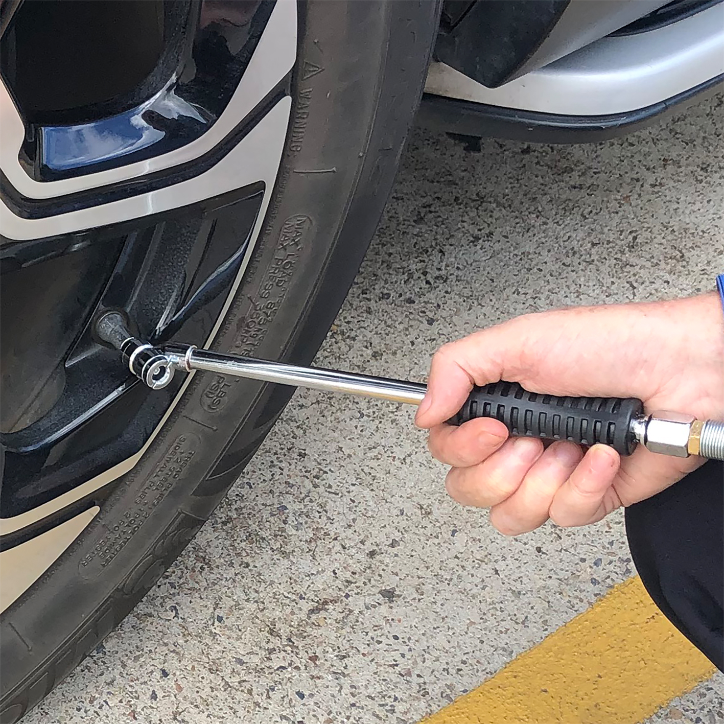 260mm LONG REACH TYRE INFLATOR NOZZLE