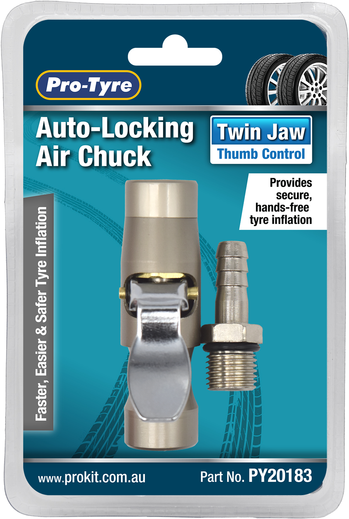 Auto-Locking Air Chuck