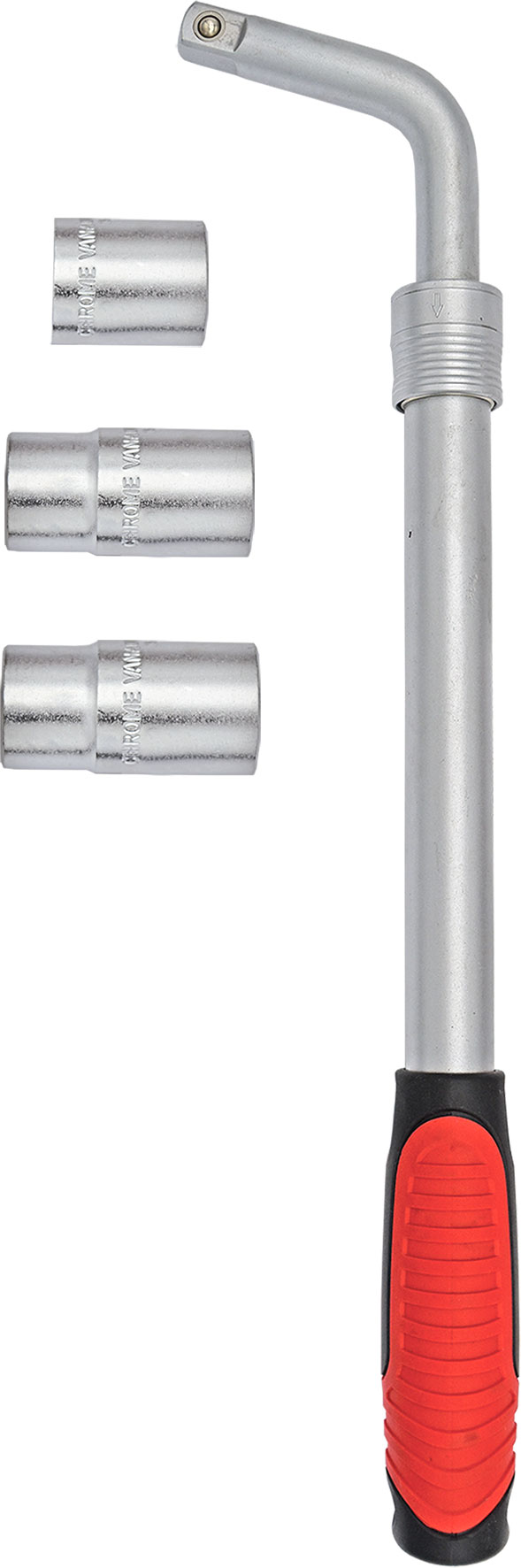 Locking Extendable  Wheel Brace with Locking Sleeve