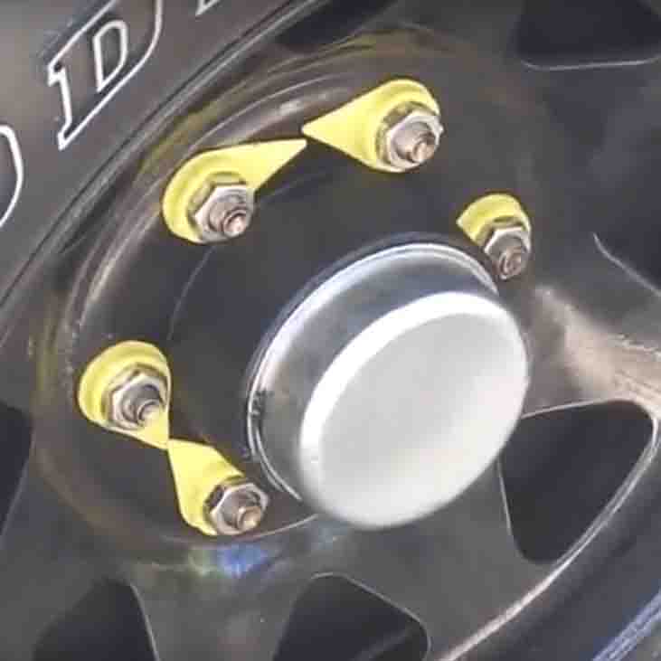32mm-34mm 10pc MULTI-FIT WHEEL NUT INDICATORS