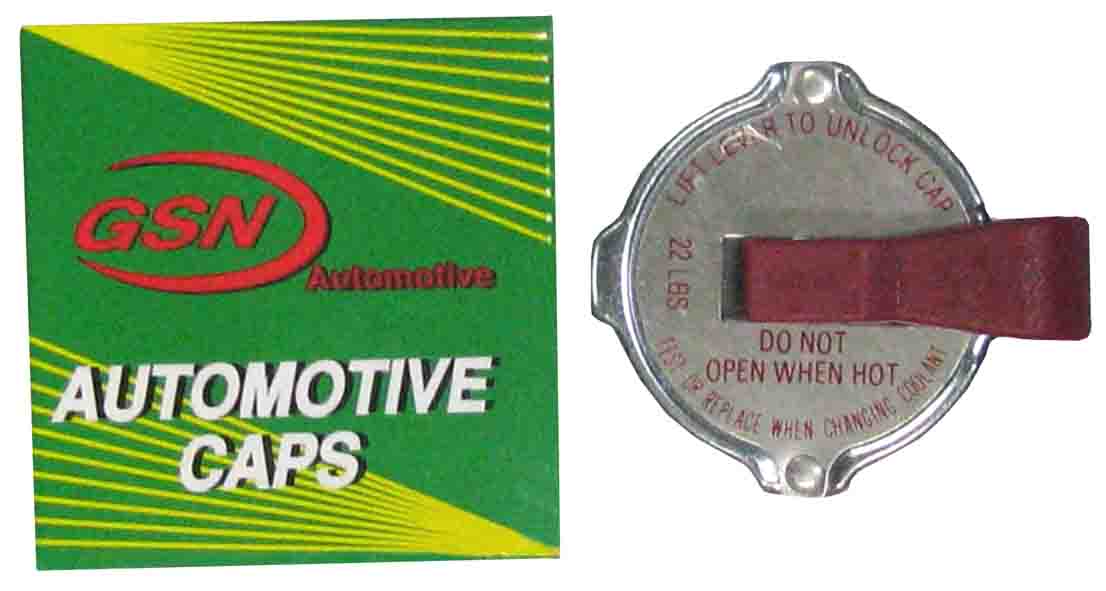 RADIATOR CAP – WITH PRESSURE RELEASE (RACE CARS)