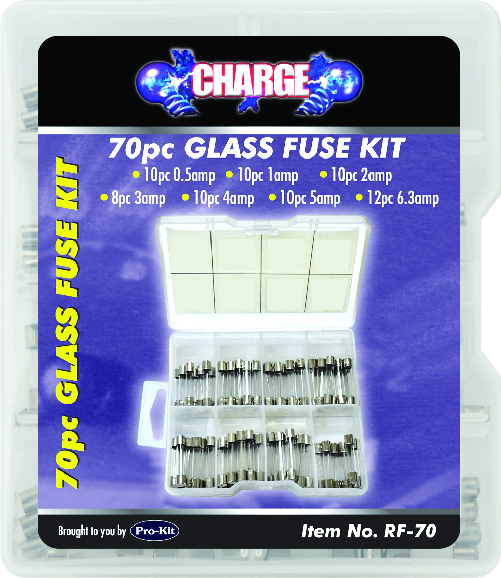 RADIO FUSE KIT – 70pc MIXED