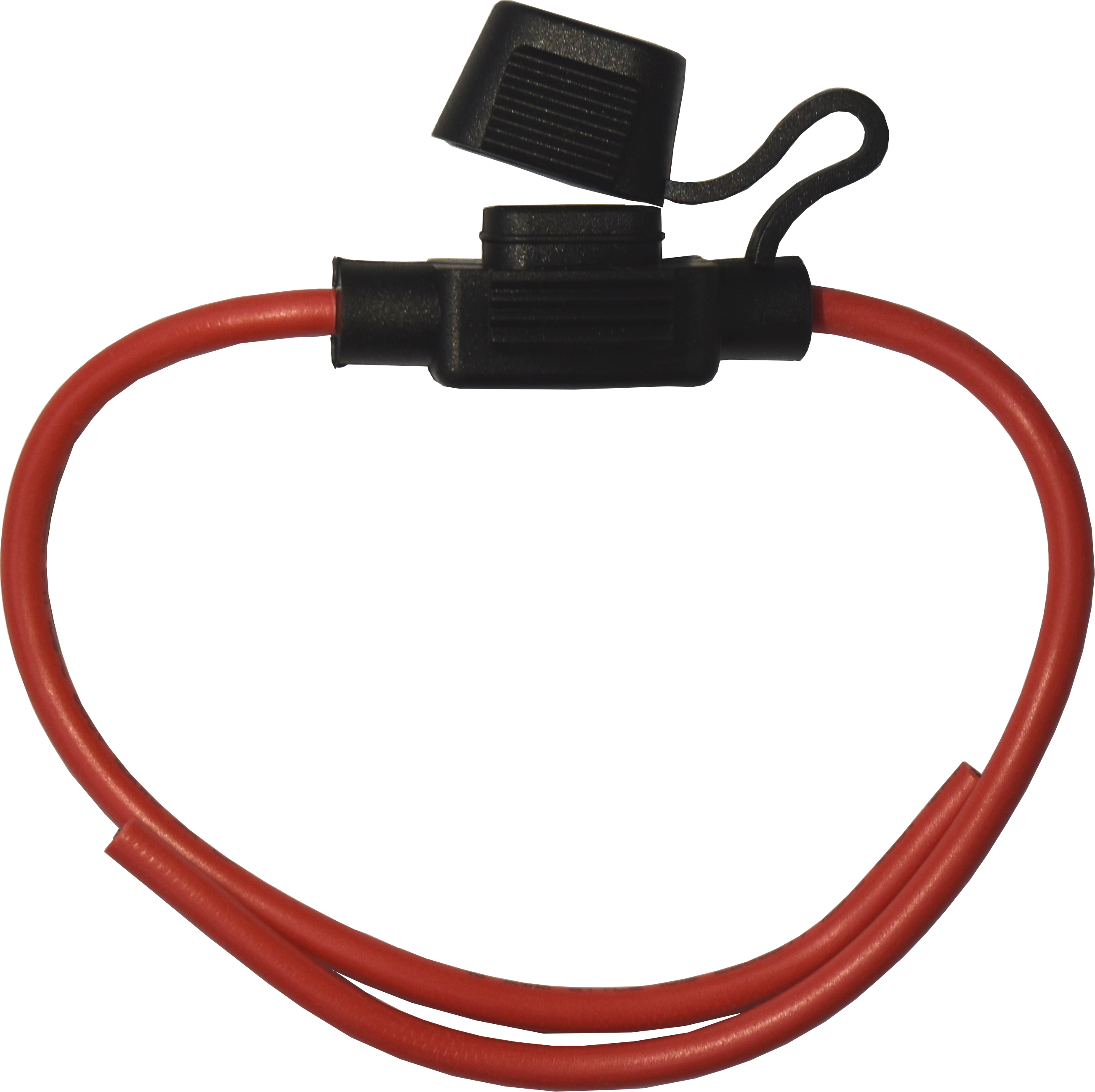 Rubber In-Line Mini Blade Fuse Holder