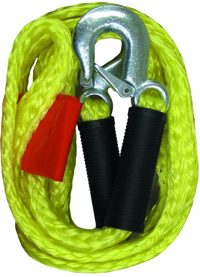 19mm x 3.5m Tow Rope with Red Safety Flag
