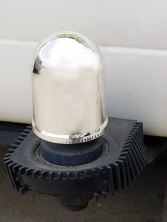 12pc Chrome Tow Ball Cover with POS Display Box