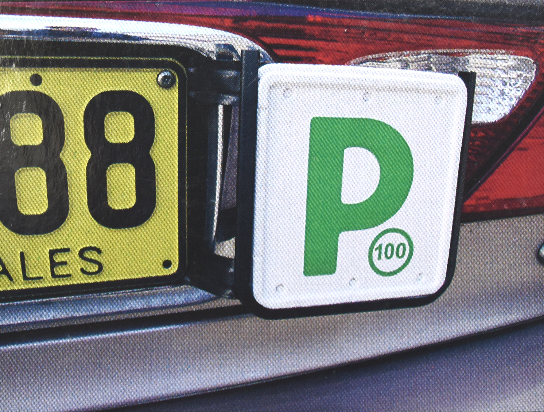 2pc L & P Plate Holders